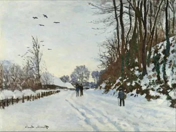 High quality Oil painting Canvas Reproductions The Road to the Farm of Saint-Simeon in Winter By Claude Monet hand painted
High quality Oil painting Canvas Reproductions The Road to the Farm of Saint-Simeon in Winter By Claude Monet hand painted