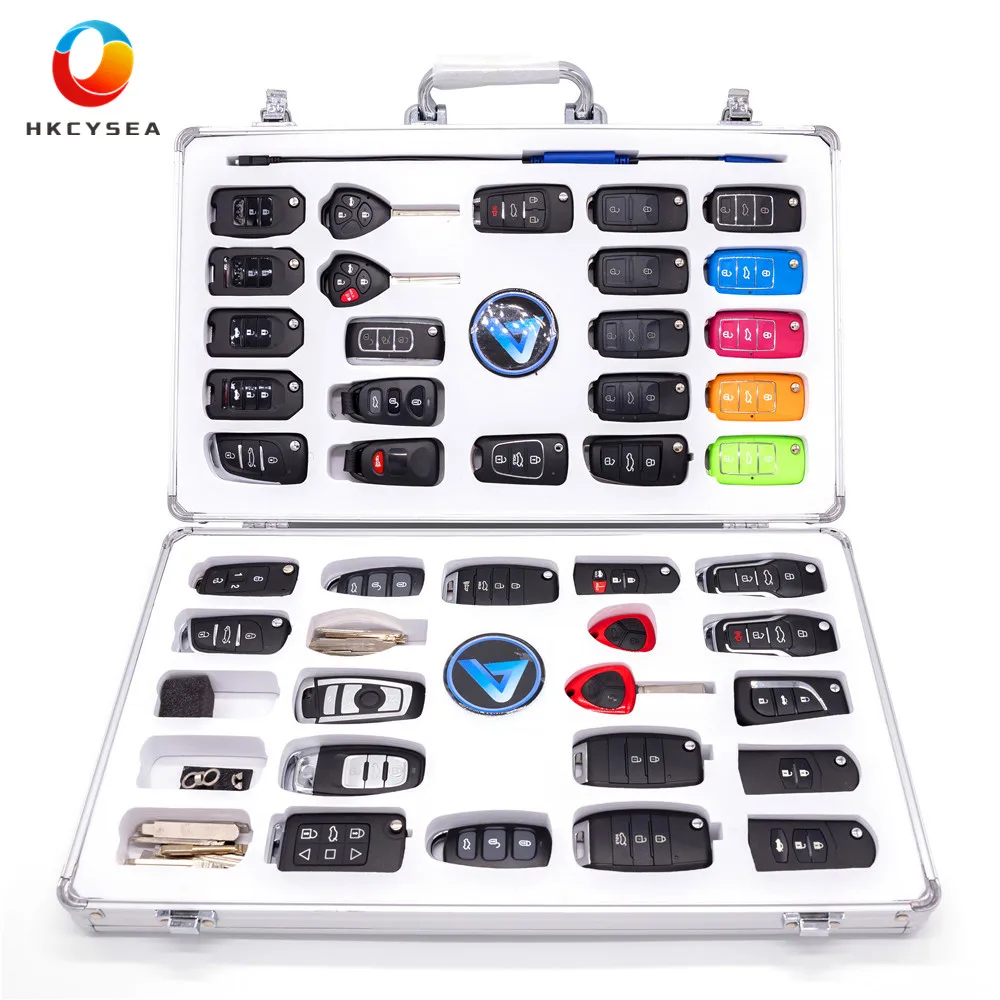 KEYDIY Luxury Display Kit Case include 40pcs KD Remote (39pcs B series and 1pc NB11 ) 34pcs Key Blade and 1pc MINI KD
KEYDIY Luxury Display Kit Case include 40pcs KD Remote (39pcs B series and 1pc NB11 ) 34pcs Key Blade and 1pc MINI KD