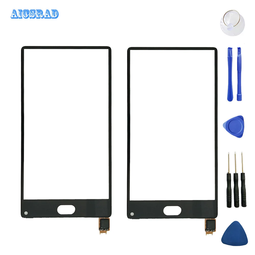 Переднее внешнее стекло AICSRAD для leagoo kiicaa mix Сенсорная панель Сенсорный экран
