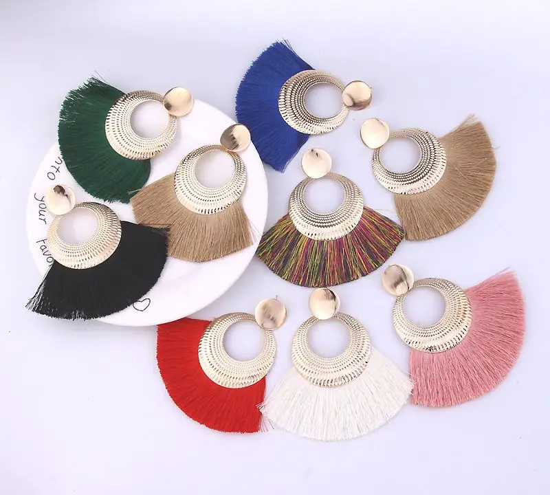 Women Female Vintage Bohemian Bridal Fringed Big Drop Dangling Tassel Earring For Women Fashion Jewelry 2019 Women Accessories
Women Female Vintage Bohemian Bridal Fringed Big Drop Dangling Tassel Earring For Women Fashion Jewelry 2019 Women Accessories