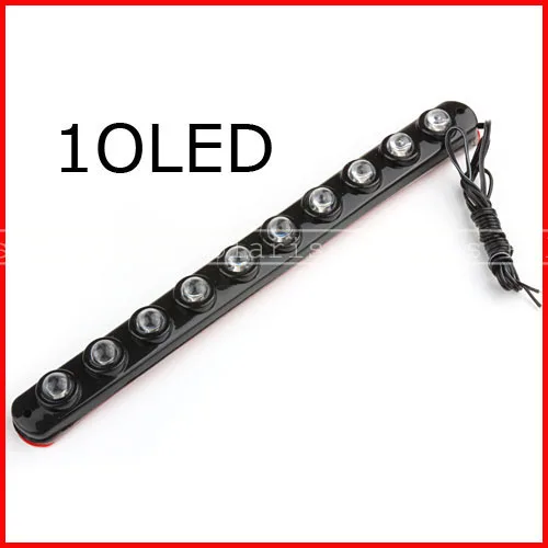 2pcs Waterproof Pair 10 LED 7.8" Length Flexible Rubber Auto DRL Daytime Running Light
2pcs Waterproof Pair 10 LED 7.8" Length Flexible Rubber Auto DRL Daytime Running Light
