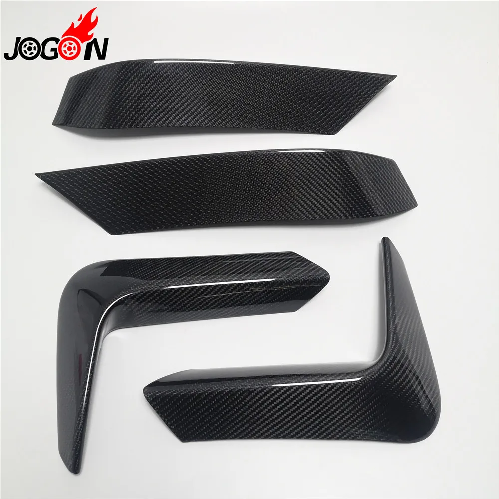 Carbon Fiber Front Bumper Fog Light Fender Trim Corner Spoiler Splitter Cover For BMW M3 M4 F80 F82 F83 2014 2015 2016 2017
Carbon Fiber Front Bumper Fog Light Fender Trim Corner Spoiler Splitter Cover For BMW M3 M4 F80 F82 F83 2014 2015 2016 2017