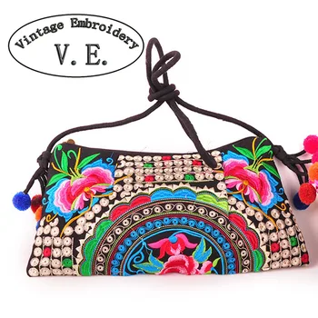 National Embroidered Bags Embroidery Unique Shoulder Messenger Bag Vintage Hmong Ethnic Thai Indian Boho Clutch Handbag 25 style
National Embroidered Bags Embroidery Unique Shoulder Messenger Bag Vintage Hmong Ethnic Thai Indian Boho Clutch Handbag 25 style