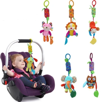 Top Sale Baby Rattles 35cm 6 style Soft Plush Toy Sound Teether Cute Monkey Dog Lion Owl Toy Car Ring Bell Crib Infant Baby Doll
Top Sale Baby Rattles 35cm 6 style Soft Plush Toy Sound Teether Cute Monkey Dog Lion Owl Toy Car Ring Bell Crib Infant Baby Doll