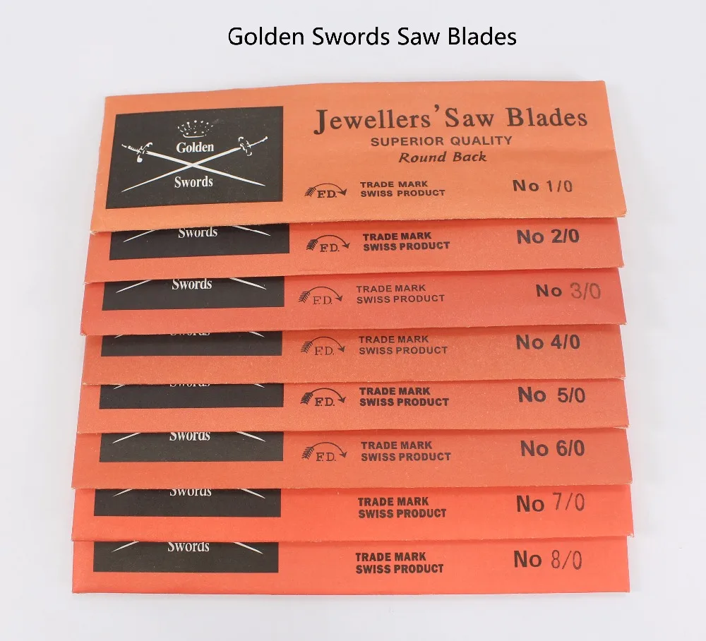 1 bag 144pcs Double Sword Sawblades For jewelry tools Goldsmith Tools jewelry saw blade
1 bag 144pcs Double Sword Sawblades For jewelry tools Goldsmith Tools jewelry saw blade