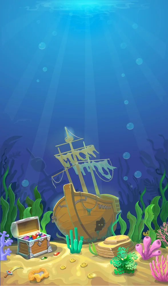 LIFE MAGIC BOX фон для фотосъемки под морем Bacdrop Коробка С Сокровищами парусная лодка