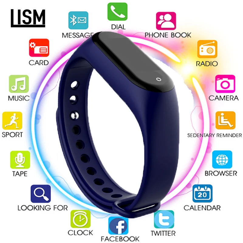 2019 Smart Band Colorful Touch Screen Wristband Fitness Tracker Smart Watch Sport Bracelet Blood Pressure & Heart Rate Monitor
2019 Smart Band Colorful Touch Screen Wristband Fitness Tracker Smart Watch Sport Bracelet Blood Pressure & Heart Rate Monitor