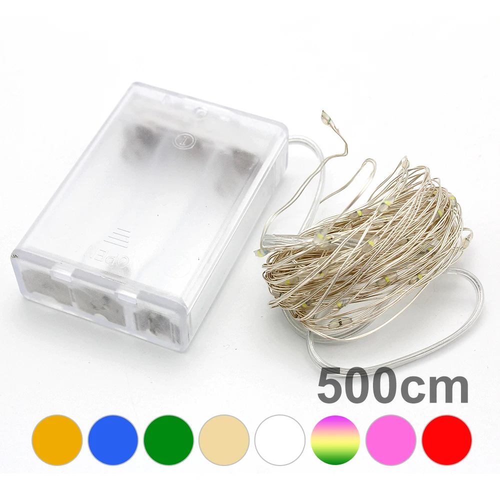 New Arrival 5M 50LEDs LED String Lights For Christmas Festival Wedding Party Holiday Decoration Garland Waterproof Strip Lamp
New Arrival 5M 50LEDs LED String Lights For Christmas Festival Wedding Party Holiday Decoration Garland Waterproof Strip Lamp