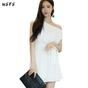 Summer White Dresses Asymmetrical One Shoulder Ruffles Women Dress 2018 Office Ladies Bodycon Sashes Sexy Party Mini Sundress
Summer White Dresses Asymmetrical One Shoulder Ruffles Women Dress 2018 Office Ladies Bodycon Sashes Sexy Party Mini Sundress