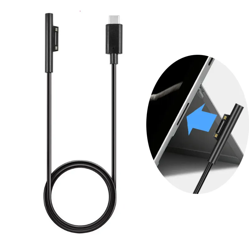 1.5M USB c Type C Charging Cable USB Power Charger Cable Cord Charging Cable for Microsoft Surface Pro 6/5/4/3
1.5M USB c Type C Charging Cable USB Power Charger Cable Cord Charging Cable for Microsoft Surface Pro 6/5/4/3