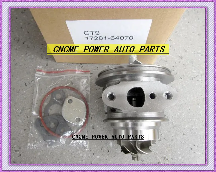 CT9 17201-64070 Turbocharger Core Turbo Cartridge CHRA For TOYOTA Camry Estima Lite TownAce Vista Engine 3CT 3C-T 2.2L 90HP