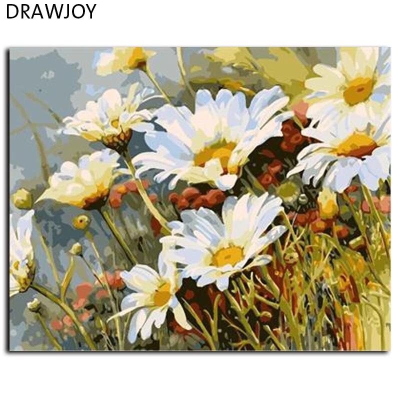 DRAWJOY Flower Oil Painting Frameless Picture Painting By Numbers Wall Art DIY Canvas Painting Home Decor For Living Room GX7077
DRAWJOY Flower Oil Painting Frameless Picture Painting By Numbers Wall Art DIY Canvas Painting Home Decor For Living Room GX7077