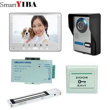 SmartYIBA 7" Wired Color Video Door Phone Door Bell Intercom Kit with IR Night Vision Outdoor Monitoring for Apartment
SmartYIBA 7" Wired Color Video Door Phone Door Bell Intercom Kit with IR Night Vision Outdoor Monitoring for Apartment