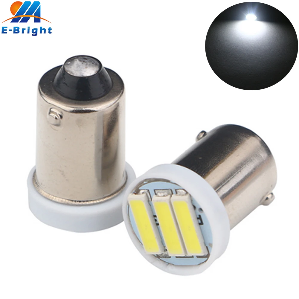 YM E-Bright 20pcs/lot BA9S H21W 7014 3 SMD LED T4W Auto Rear Tail Reverse Light Car Interior Reading Lamps Bulbs DC 12V White
YM E-Bright 20pcs/lot BA9S H21W 7014 3 SMD LED T4W Auto Rear Tail Reverse Light Car Interior Reading Lamps Bulbs DC 12V White