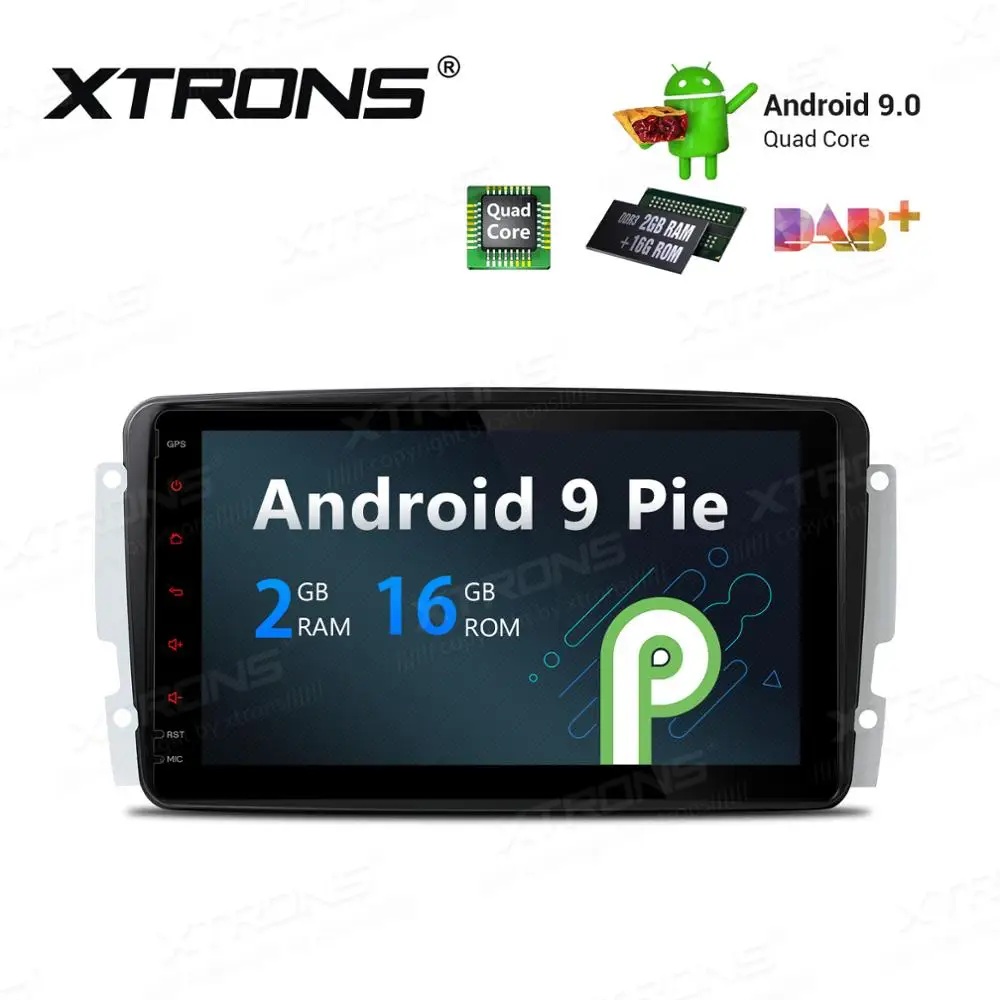 8" Android 9.0 OS Car Multimedia Navigation GPS Radio for Mercedes-Benz C-Class W203 2000-2004 & CLK-Class W209/C209 1998-2004
8" Android 9.0 OS Car Multimedia Navigation GPS Radio for Mercedes-Benz C-Class W203 2000-2004 & CLK-Class W209/C209 1998-2004