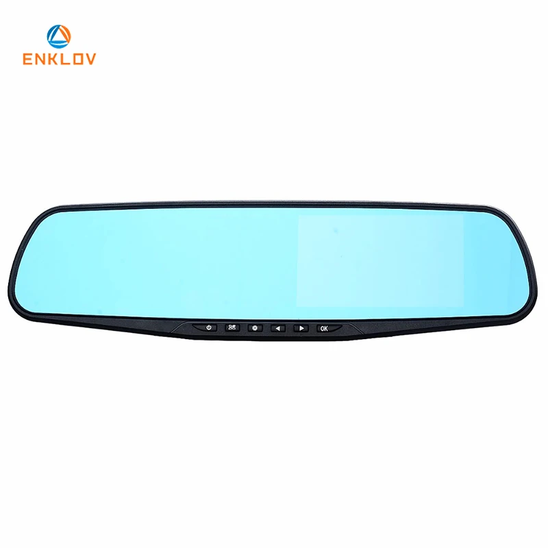 ENKLOV 4.3" Double Lens Car Recorder DVR 1080P Car Camera 170 degrees Car DVR Full HD Rearview Mirror Dash Cam Night Vision 
ENKLOV 4.3" Double Lens Car Recorder DVR 1080P Car Camera 170 degrees Car DVR Full HD Rearview Mirror Dash Cam Night Vision