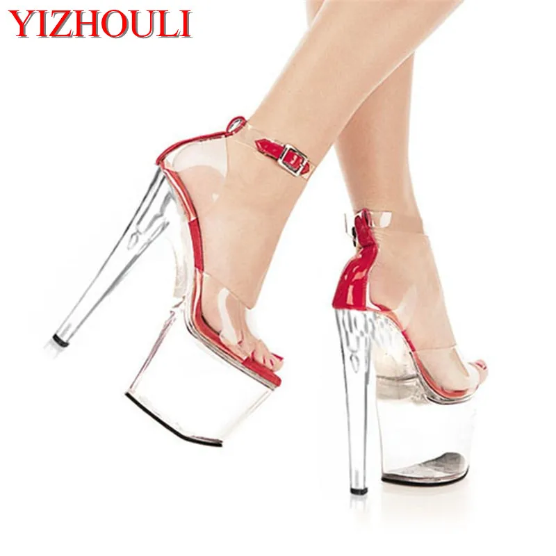 20cm high-heeled shoes sexy shoes full transparent crystal bag sandals performance shoes 8 inch High-heeled shoes
20cm high-heeled shoes sexy shoes full transparent crystal bag sandals performance shoes 8 inch High-heeled shoes
