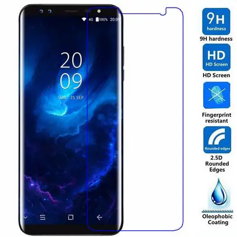 2.5D Закаленное стекло для Blackview S8 защитная пленка 9H Взрывозащищенный ЖК экран