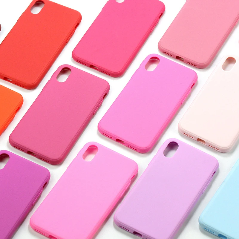 Wholesale soft rubber matte phone case for iPhone 7 case iPhone XS Max 6 Plus 6s 7 Plus 8 X XS XR Plain many Colors Macaron case
Wholesale soft rubber matte phone case for iPhone 7 case iPhone XS Max 6 Plus 6s 7 Plus 8 X XS XR Plain many Colors Macaron case
