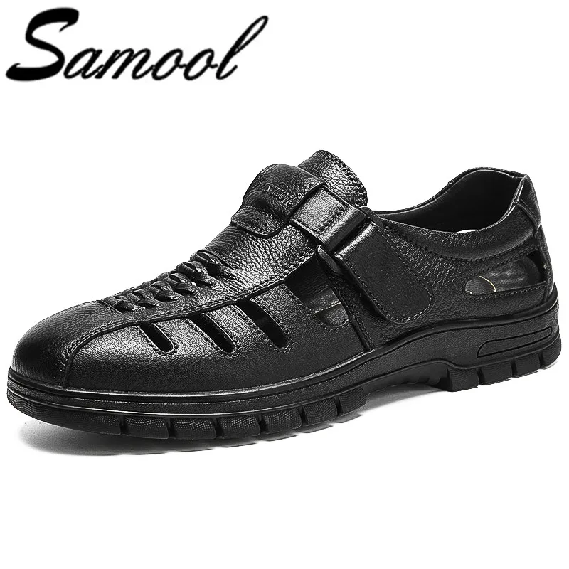 Sandals Men Genuine Leather Men Shoes Summer 2018 New Arrivals Men's Sandals Men Shoes Sandalias Hombre Big Size 38-45 wx5
Sandals Men Genuine Leather Men Shoes Summer 2018 New Arrivals Men's Sandals Men Shoes Sandalias Hombre Big Size 38-45 wx5