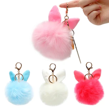Car Key Rings Keyring Fluffy Bunny Car Ornament Keychain For Girls Cute Faux Rabbit Hair Key Chain Fur Ball Auto Accessories
Car Key Rings Keyring Fluffy Bunny Car Ornament Keychain For Girls Cute Faux Rabbit Hair Key Chain Fur Ball Auto Accessories