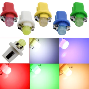 5x Bright White B8.5D B8.5 T5 LED 509T Car Led Gauge 1SMD 5050 Led Speedo Dash Bulbs Instrument Light Bulb Dashboard Light
5x Bright White B8.5D B8.5 T5 LED 509T Car Led Gauge 1SMD 5050 Led Speedo Dash Bulbs Instrument Light Bulb Dashboard Light
