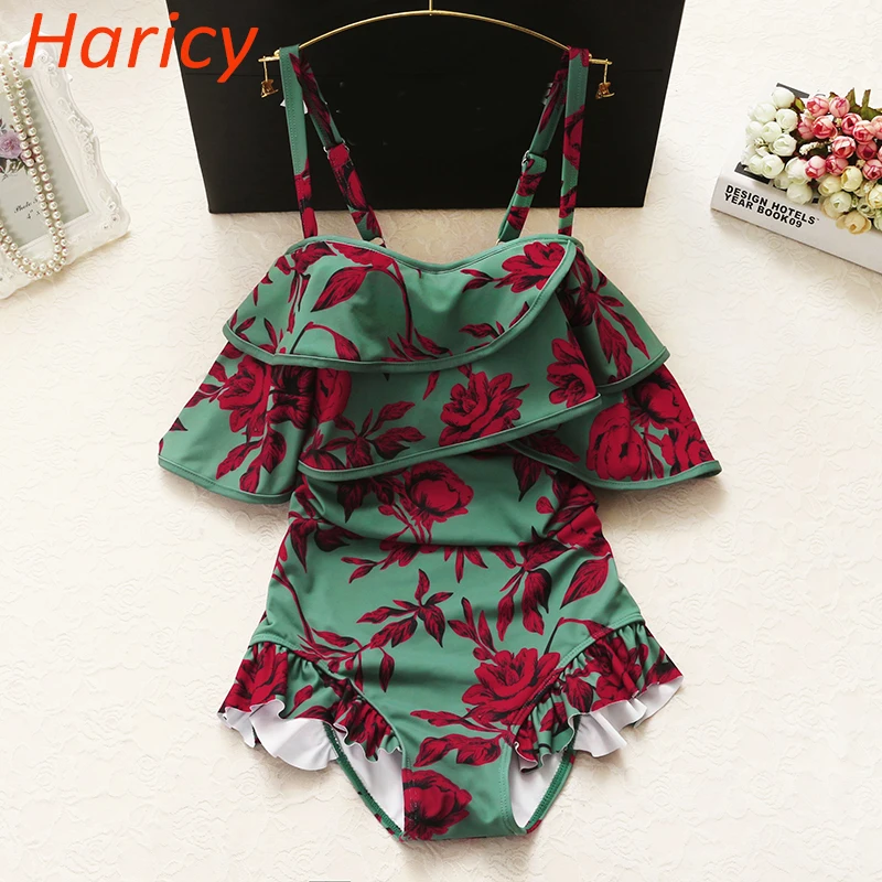 2018 Sexy Floral One Piece Swimsuit Swimwear Women Bodysuit High Waisted Bathing Suit Vintage Beach Wear Monokini Swimsuit
2018 Sexy Floral One Piece Swimsuit Swimwear Women Bodysuit High Waisted Bathing Suit Vintage Beach Wear Monokini Swimsuit