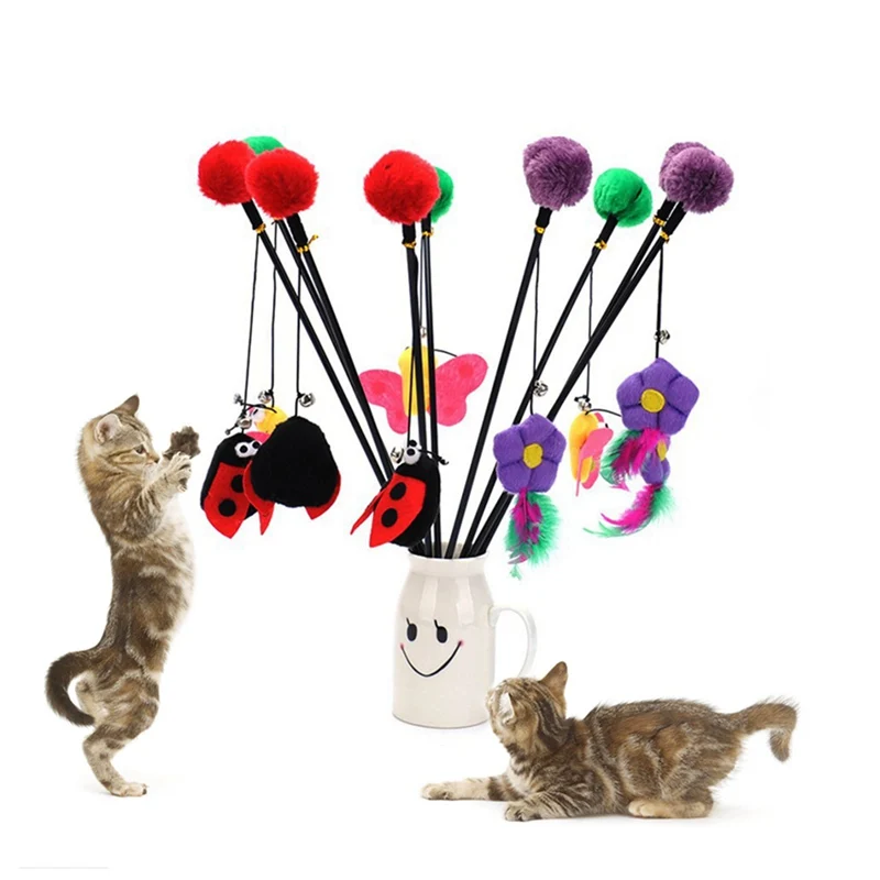 Funny Pet Cat Toy Newly Design Bird Feather Plush Plastic Toy for cat Catcher Teaser Toy cats interactive Products
Funny Pet Cat Toy Newly Design Bird Feather Plush Plastic Toy for cat Catcher Teaser Toy cats interactive Products