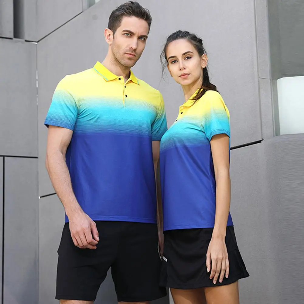 Badminton Tennis Uniform Sports Top Tennis T-shirt Men's And Women's Tops Haut De Tennis Parte Superior De Tenis
Badminton Tennis Uniform Sports Top Tennis T-shirt Men's And Women's Tops Haut De Tennis Parte Superior De Tenis