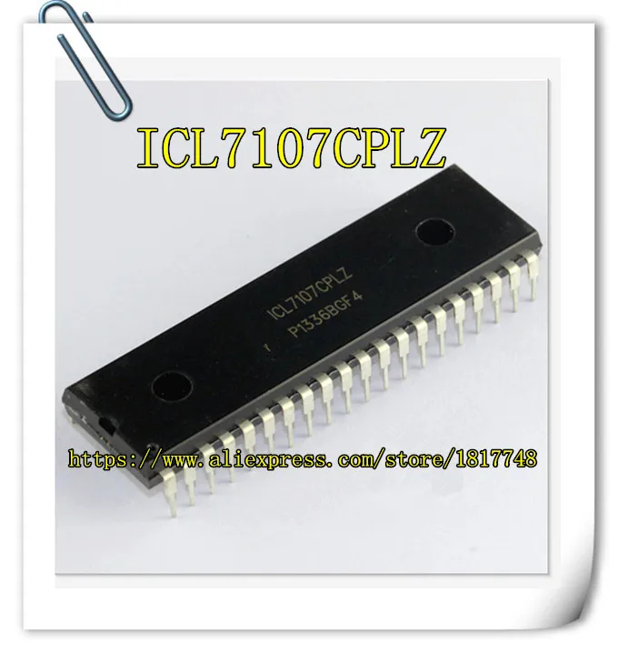 10PCS/LOT ICL7107CPLZ ICL7107 DIP-40 Analog to digital conversion, LED driver chip
10PCS/LOT ICL7107CPLZ ICL7107 DIP-40 Analog to digital conversion, LED driver chip