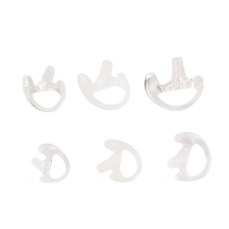 3 Pairs Transparent Silicone Soft Earbud for Walkie Talkie Covert Acoustic Tube Earpiece Small/Middle/Large J6116Z
3 Pairs Transparent Silicone Soft Earbud for Walkie Talkie Covert Acoustic Tube Earpiece Small/Middle/Large J6116Z
