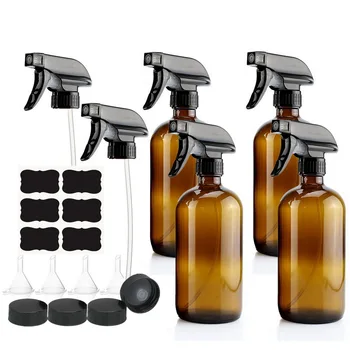 100pcs 500ml Amber Glass Spray Bottle with Trigger Sprayer Labels Storage Cap Funnels for Essential Oils Cleaning Aromatherapy
100pcs 500ml Amber Glass Spray Bottle with Trigger Sprayer Labels Storage Cap Funnels for Essential Oils Cleaning Aromatherapy