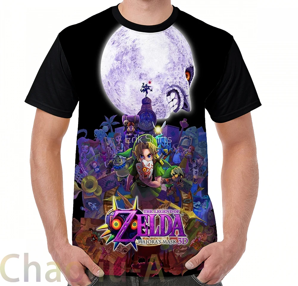 zelda majoras mask T-Shirt men funny printed t shirt women tops tees Short Sleeve Casual tshirts
zelda majoras mask T-Shirt men funny printed t shirt women tops tees Short Sleeve Casual tshirts