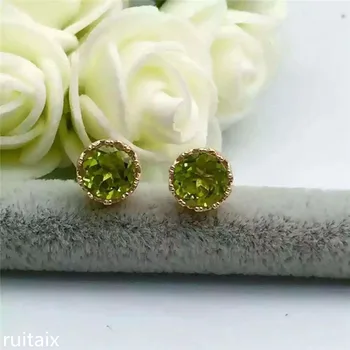 KJJEAXCMY fine jewelry 925 Pure silver inlay natural olive-stone female ear nail inlay jewelry
KJJEAXCMY fine jewelry 925 Pure silver inlay natural olive-stone female ear nail inlay jewelry