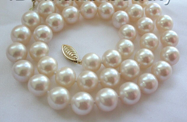 Wholesale fast 100% Natural jewelry stunning big 10mm round white freshwater cultured pearl necklace AAA
Wholesale fast 100% Natural jewelry stunning big 10mm round white freshwater cultured pearl necklace AAA