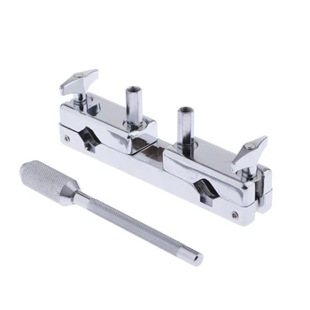 Professional Metal Connecting Clamp Holder Bracket Rod Drum Set Percussion Instrument Parts Accssory Silver
Professional Metal Connecting Clamp Holder Bracket Rod Drum Set Percussion Instrument Parts Accssory Silver