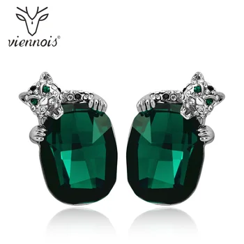 Viennois Green/Blue Crystals Leopard Stud Earrings For Women Fashion Rhinestone Wedding Party Earrings Jewelry
Viennois Green/Blue Crystals Leopard Stud Earrings For Women Fashion Rhinestone Wedding Party Earrings Jewelry