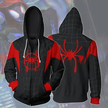 Game Spider-Man: Into the Spider-Verse Miles Morales Top Sweatshirt Hoodies Coat Spiderman Jackets Cosplay Costume
Game Spider-Man: Into the Spider-Verse Miles Morales Top Sweatshirt Hoodies Coat Spiderman Jackets Cosplay Costume