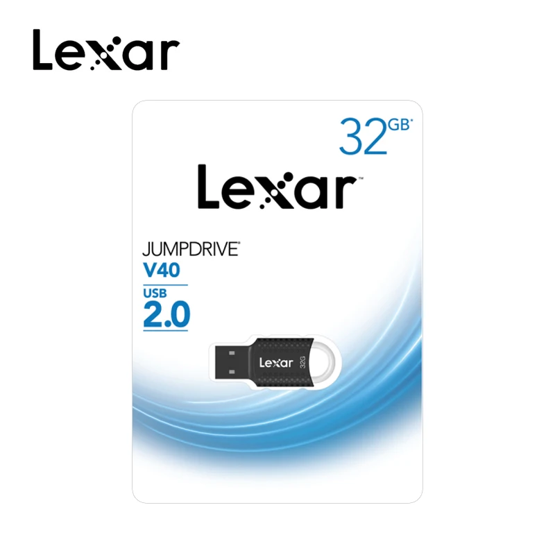 Lexar 32GB 64GB USB Flash Drive V40 Pen Drive Pendrive USB 2.0 U disk Compatible with PC /Mac System
Lexar 32GB 64GB USB Flash Drive V40 Pen Drive Pendrive USB 2.0 U disk Compatible with PC /Mac System