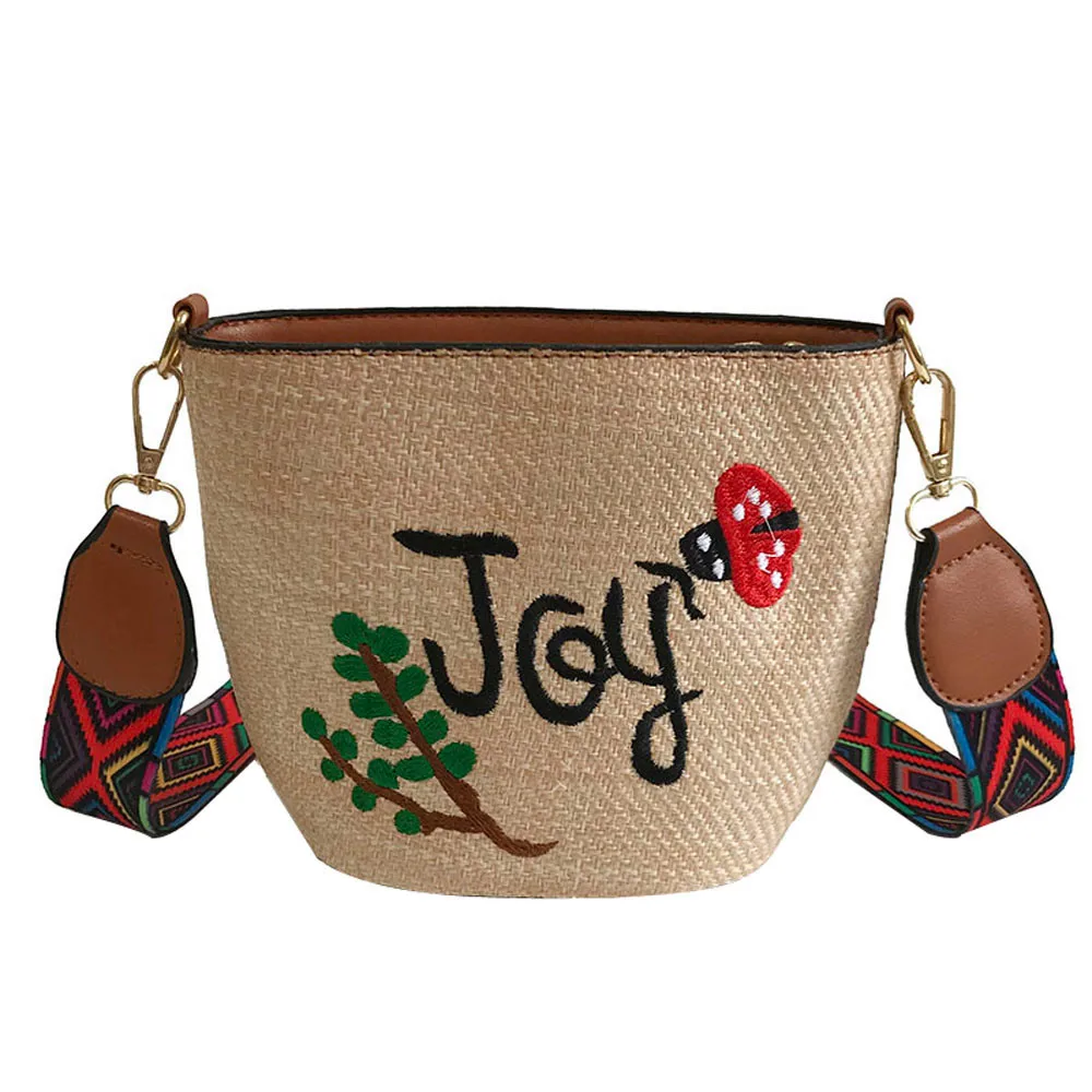 Fashion New Women's Bags Embroidery Linen Embroidery fabric Crossbody Shoulder Bag Small Female Handbags Beach Tote
Fashion New Women's Bags Embroidery Linen Embroidery fabric Crossbody Shoulder Bag Small Female Handbags Beach Tote