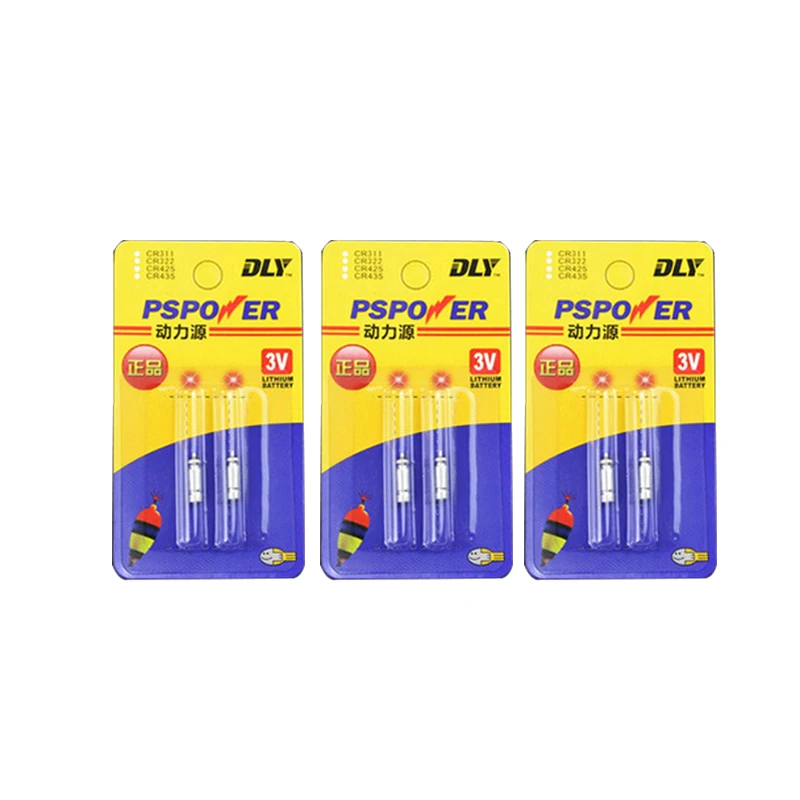 10/30/50/100 pcs CR311 Luminous Fishing Float Battery 3V Candle Night LED Light Batteries 25mAh Fishing Tackle Accessories FU027
10/30/50/100 pcs CR311 Luminous Fishing Float Battery 3V Candle Night LED Light Batteries 25mAh Fishing Tackle Accessories FU027
