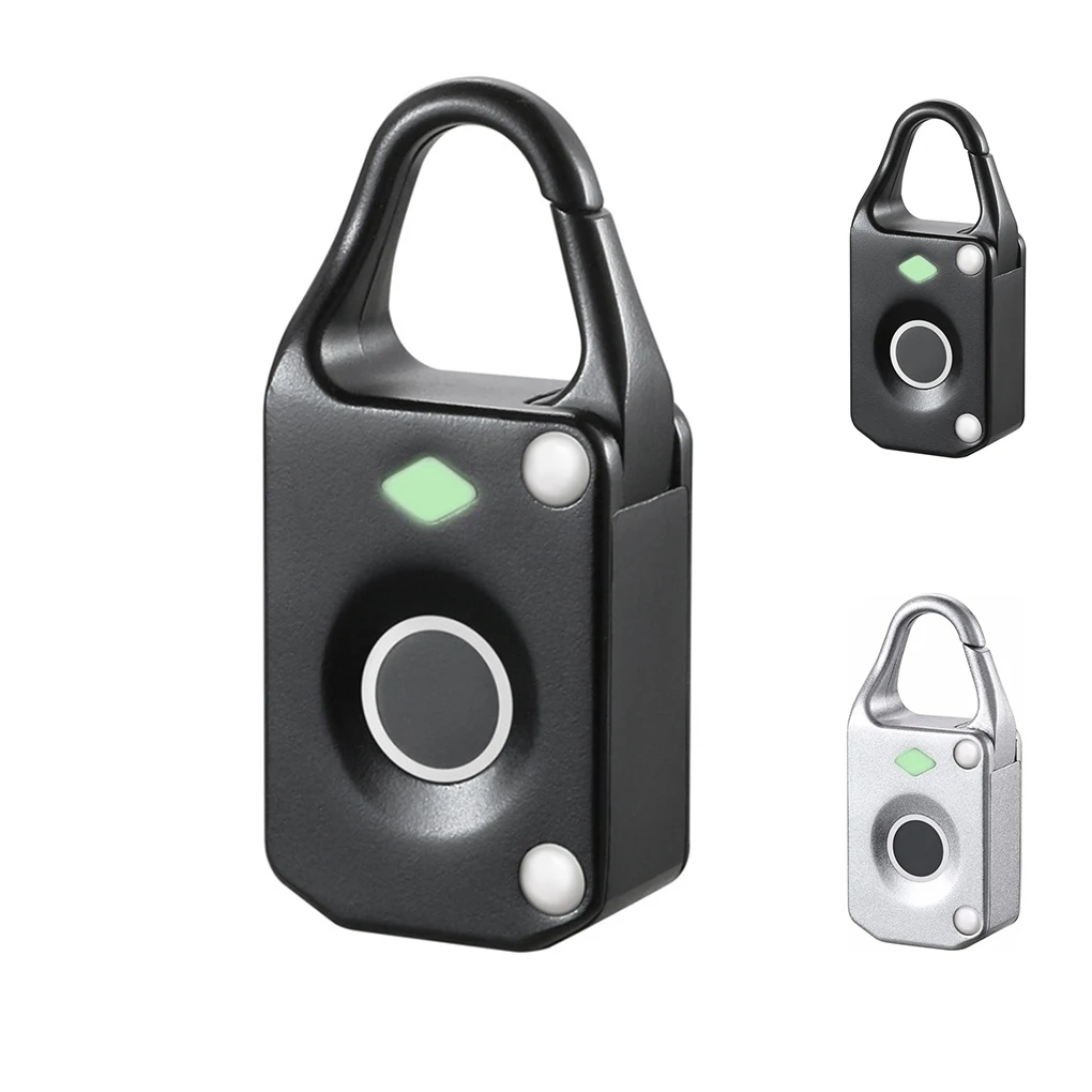 Small Alloy Fingerprint Padlock Smart Lock Backpack Suitcase File Cabinet Jewelry Box Lock
Small Alloy Fingerprint Padlock Smart Lock Backpack Suitcase File Cabinet Jewelry Box Lock