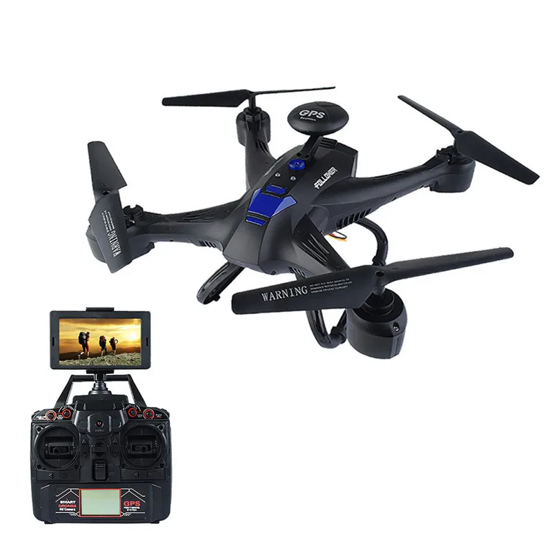 5 8G Wifi FPV Квадрокоптер X191 2 4G 4CH 2.0MP HD камера дроны GPS RTH высота удержания RC вертолет