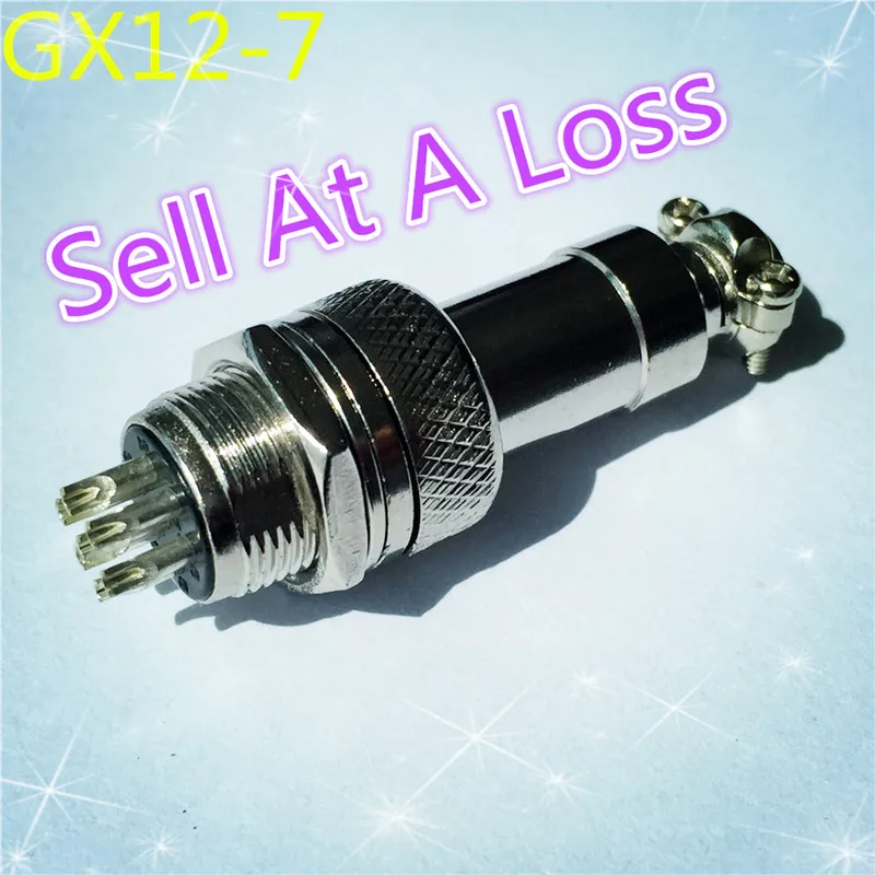 1pcs/lot L93 GX12 7 Pin Male & Female 12mm Wire Panel Connector Aviation Plug Circular Socket Plug Sell At Loss Belarus Ukraine
1pcs/lot L93 GX12 7 Pin Male & Female 12mm Wire Panel Connector Aviation Plug Circular Socket Plug Sell At Loss Belarus Ukraine