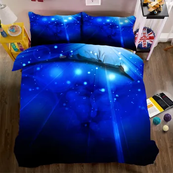 3D blue bedding bed sheet set bedclothes Super king duvet cover sets bedding set
3D blue bedding bed sheet set bedclothes Super king duvet cover sets bedding set