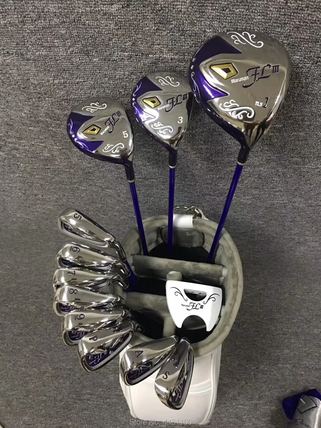 Golf club maruman FL III ladies set rods graphite golf clubs and clubs without ball pack
Golf club maruman FL III ladies set rods graphite golf clubs and clubs without ball pack