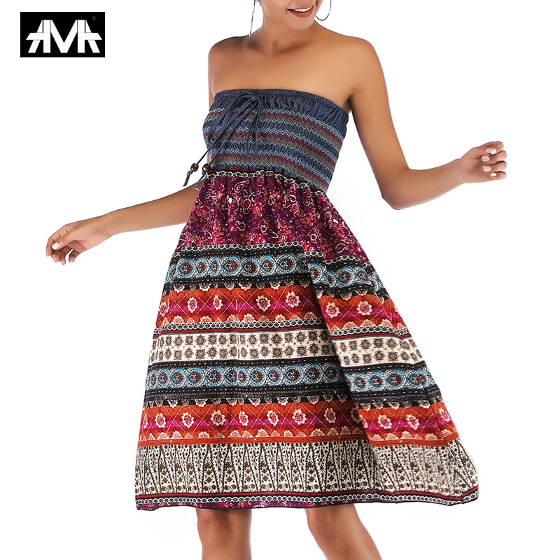 2019 New Fashion A multi-purpose Women's Dress Bohemian Style Casual Printed Dress Summer Vintage Trendy Femme dresses
2019 New Fashion A multi-purpose Women's Dress Bohemian Style Casual Printed Dress Summer Vintage Trendy Femme dresses