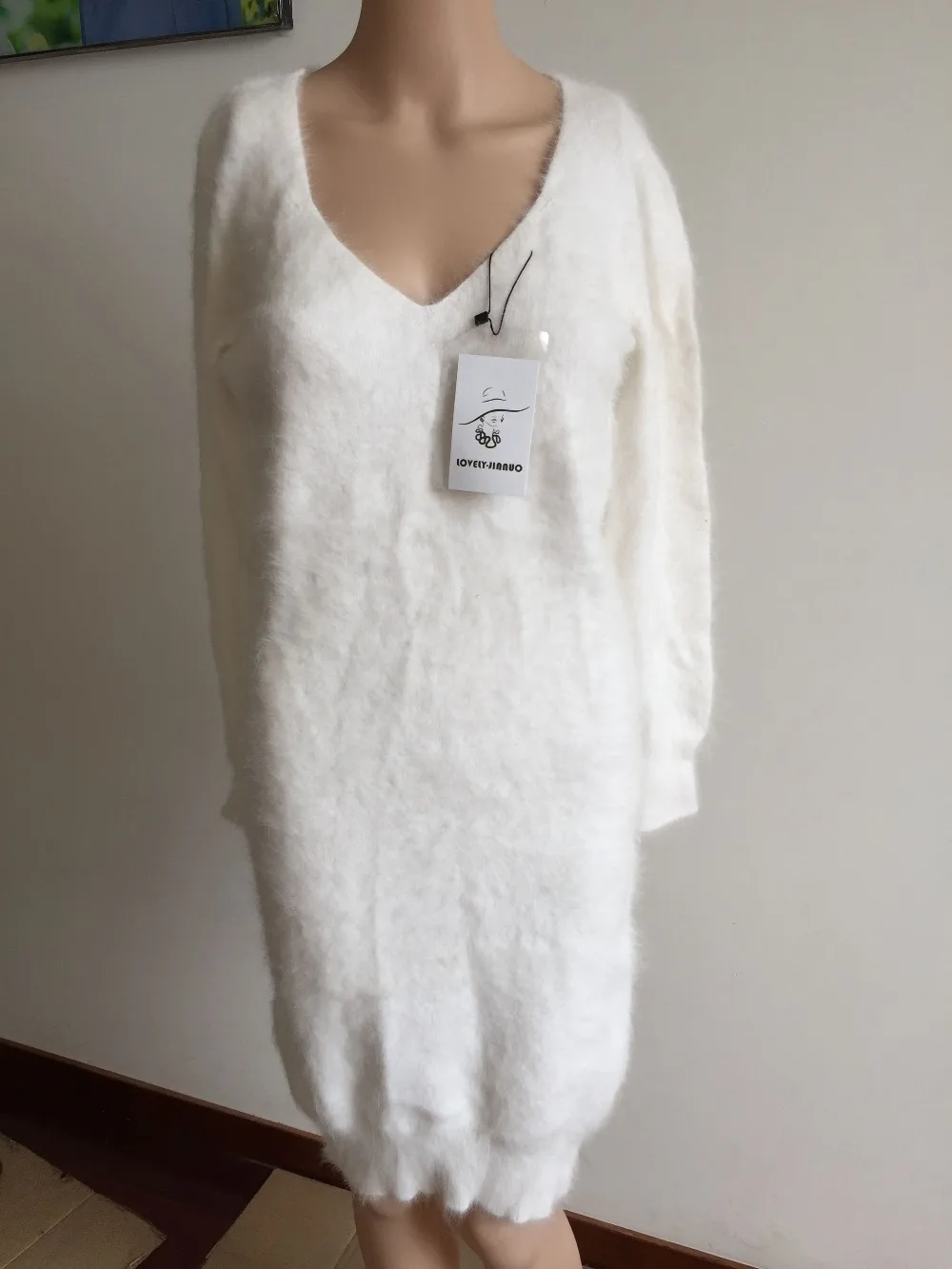 2019 New winter warm fluffy dress 100% Mink Cashmere Women Sweaters pullovers dress free shipping JN222
2019 New winter warm fluffy dress 100% Mink Cashmere Women Sweaters pullovers dress free shipping JN222