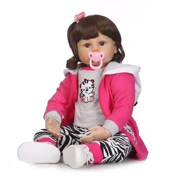Nicery 20-22inch 50-55cm Bebe Reborn Doll Soft Silicone Boy Girl Toy Reborn Baby Doll Gift for Children Pink Coat Cat
Nicery 20-22inch 50-55cm Bebe Reborn Doll Soft Silicone Boy Girl Toy Reborn Baby Doll Gift for Children Pink Coat Cat