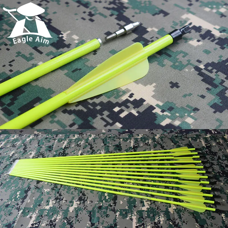 6/12/24pcs Archery Hunting Composite Bow Yellow shaft Carbon Arrow Replaceable Arrow 30 Inches Yellow Black Vanes
6/12/24pcs Archery Hunting Composite Bow Yellow shaft Carbon Arrow Replaceable Arrow 30 Inches Yellow Black Vanes